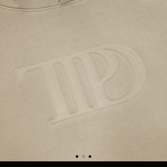Taylor Swift TTPD Beige Hoodie - Picture 2 of 4